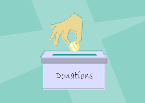 Donations box